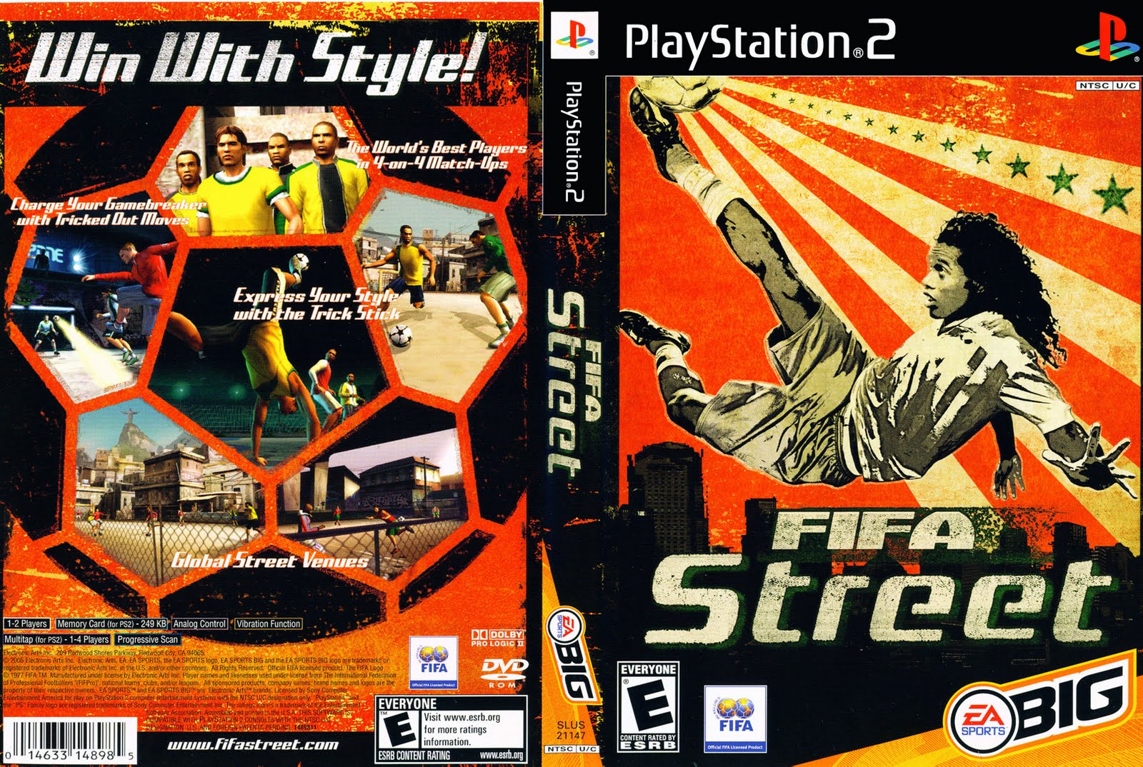 Games Covers Fifa Street PS2
