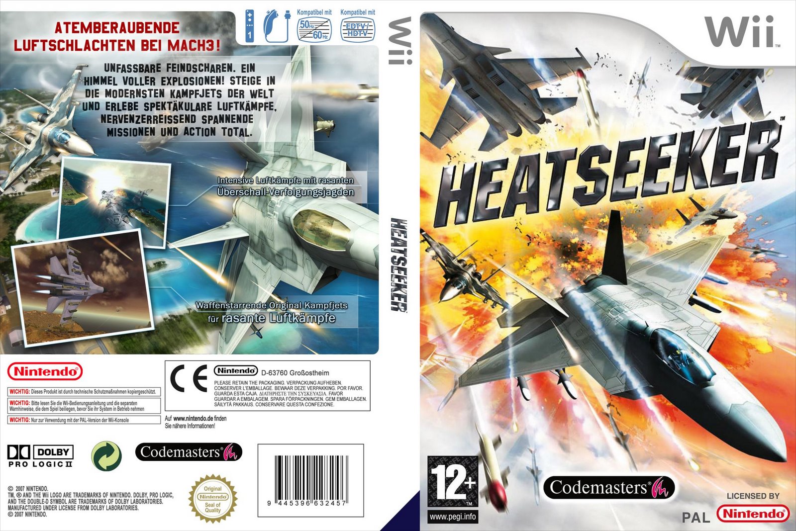 Games Covers Heatseeker Wii