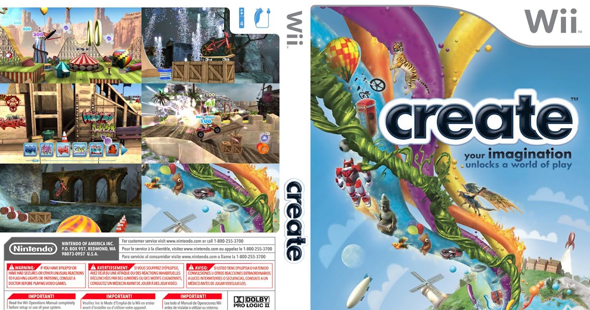 Games Covers Create Wii
