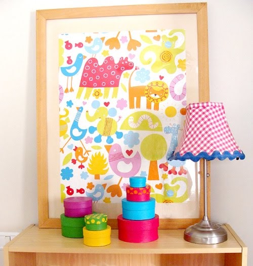 The LemonDrop Tree Diy Instant Nursery Wall Art