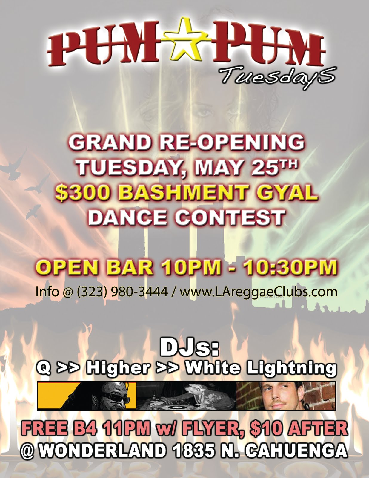 Reggae clubs in Hollywood!