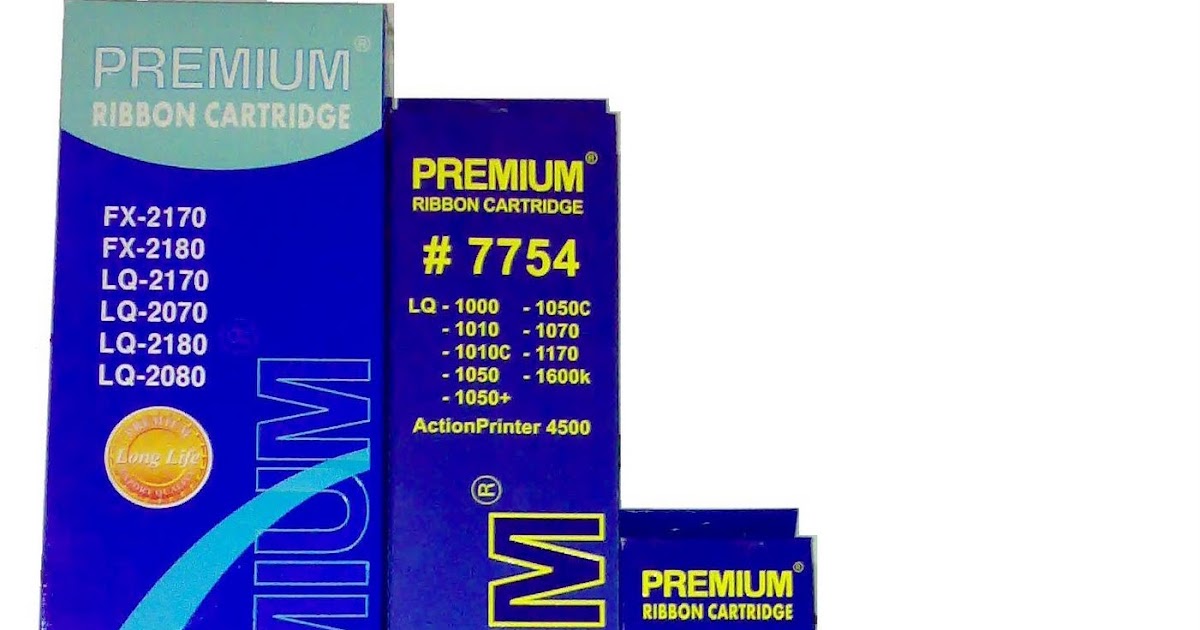 PREMIUM RIBBON & INK Jual Ribbon Catridge / Refill dan Tinta