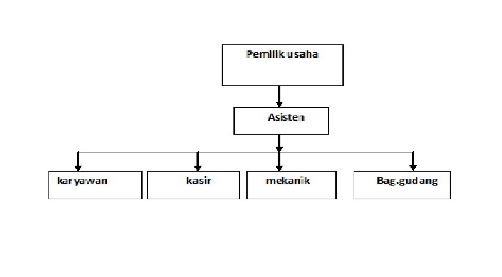 Struktur Organisasi Motor