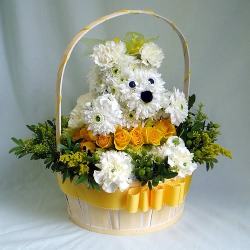 Artistry in Bloom's Blog Flower Teddy Bears and Bunnies