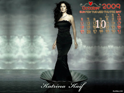 Katrina Kaif Calendar 2009