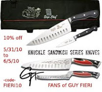  Ergo Chef Guy Fieri Knuckle Sandwich 3-IN Tanto Knife
