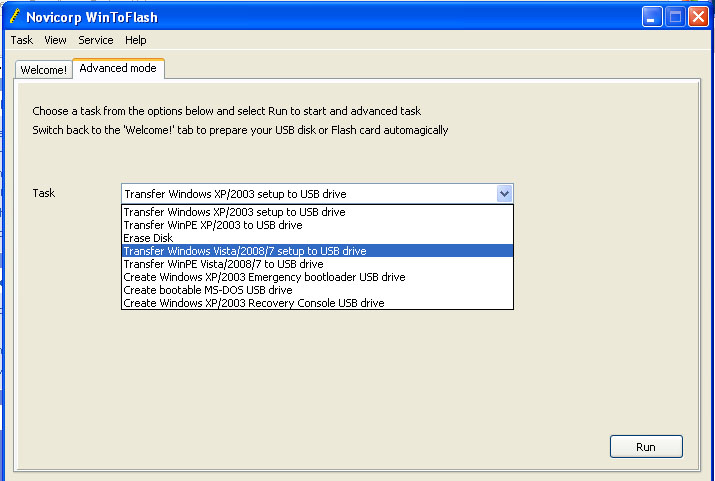 Novicorp wintoflash 0.7.0054 beta free download