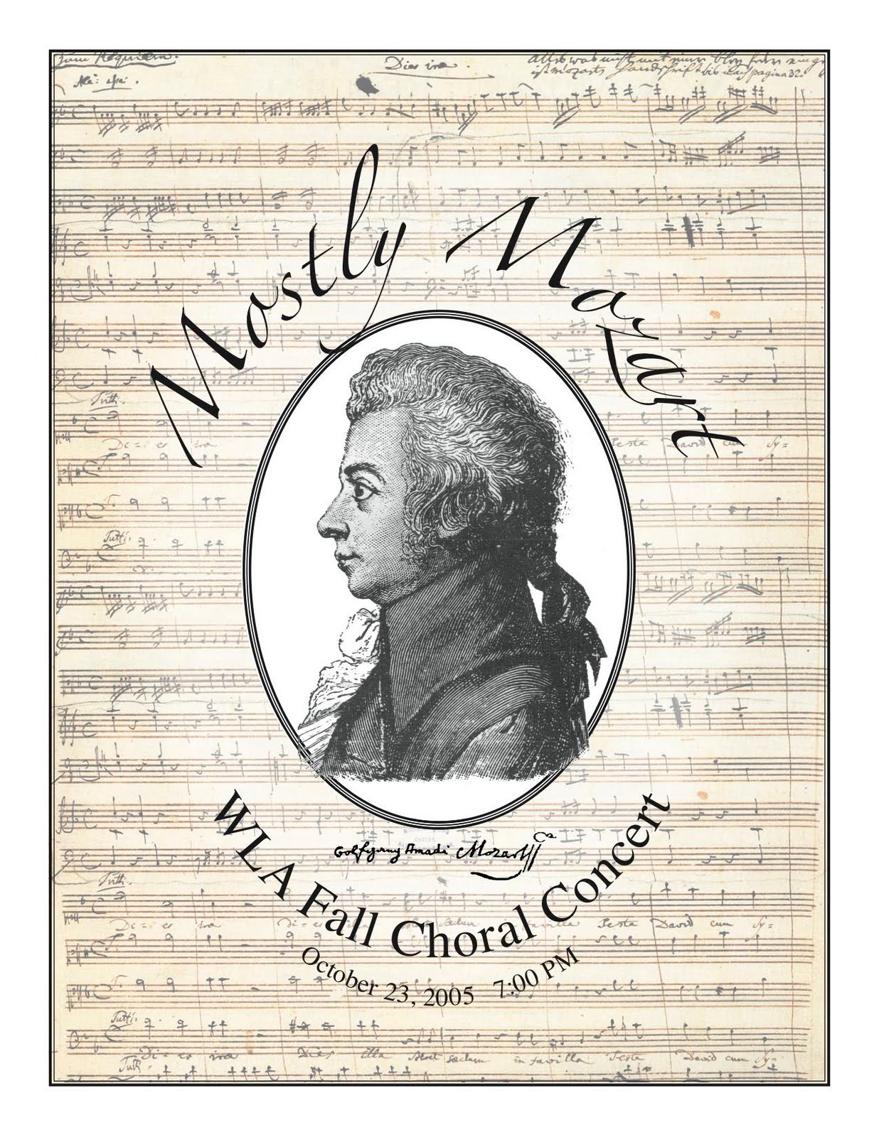 choral concert program template