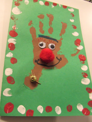 Tasty Tidbits, Creative Crafts, and Merry Makings: Reindeer Christmas Cards