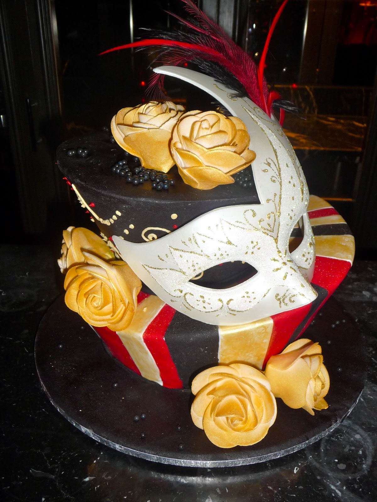 The Inspired Occasion 'Burlesque Masquerade' cocktail party