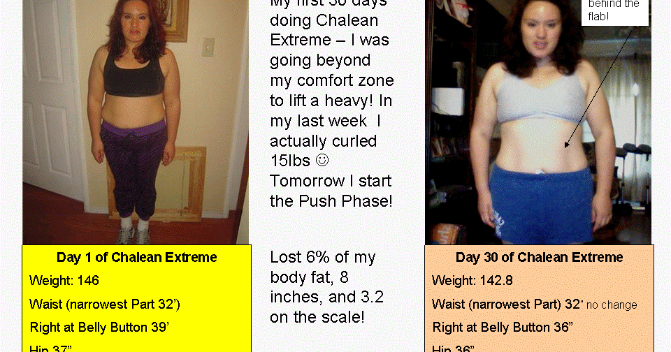 chalean extreme workout sheets push phase