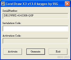 corel draw x3 free  keygen