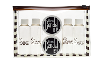 Henri Bendel, Henri Bendel HB Clear Beauty Travel Case, travel beauty products, travel beauty packing, how to pack beauty products