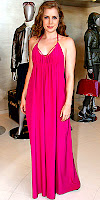 Amy Adams, red carpet, Louis Vuitton, side part, hair