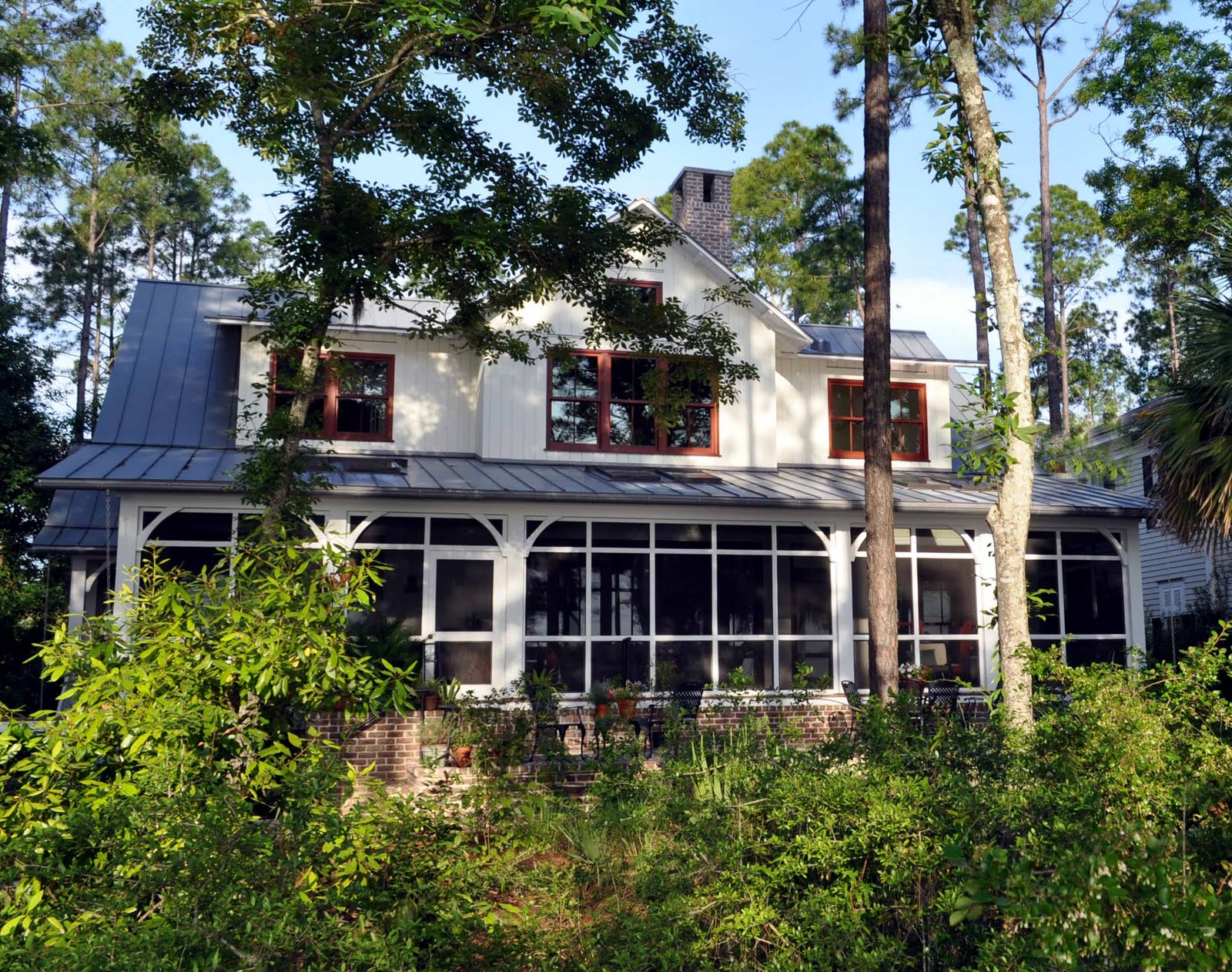 Lowcountry Architect Contemporary dog Trot