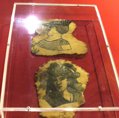 (c.1890 tattooed human skin) I will have more pics of ridiculously cool 