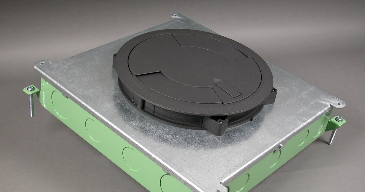 WiremoldUpdate Wiremold® Floor Box now Accepts Round PokeThruStyle Cover