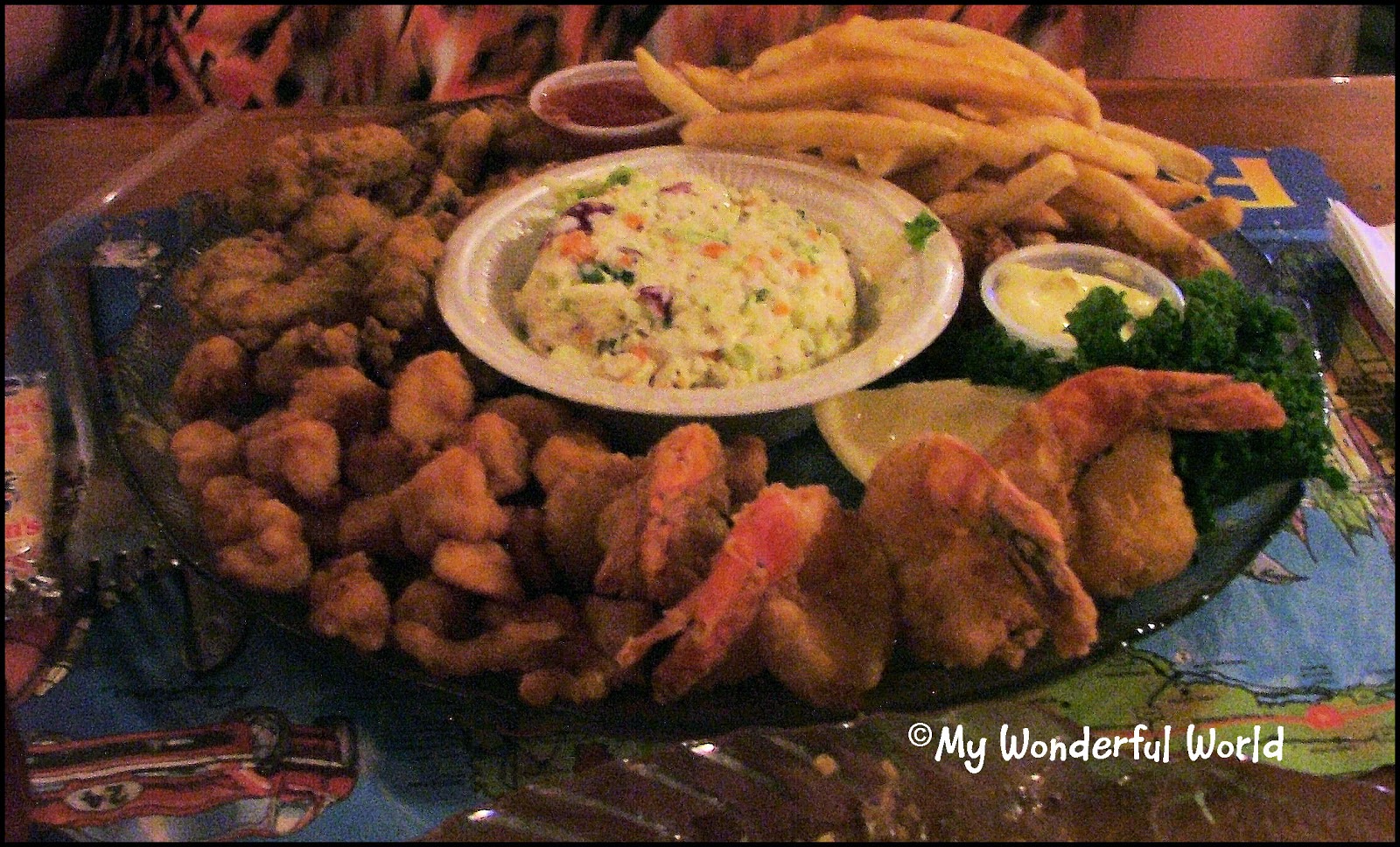 On The Town Dining with Mr. Bill Pecks Old Port CoveCrystal River, FL