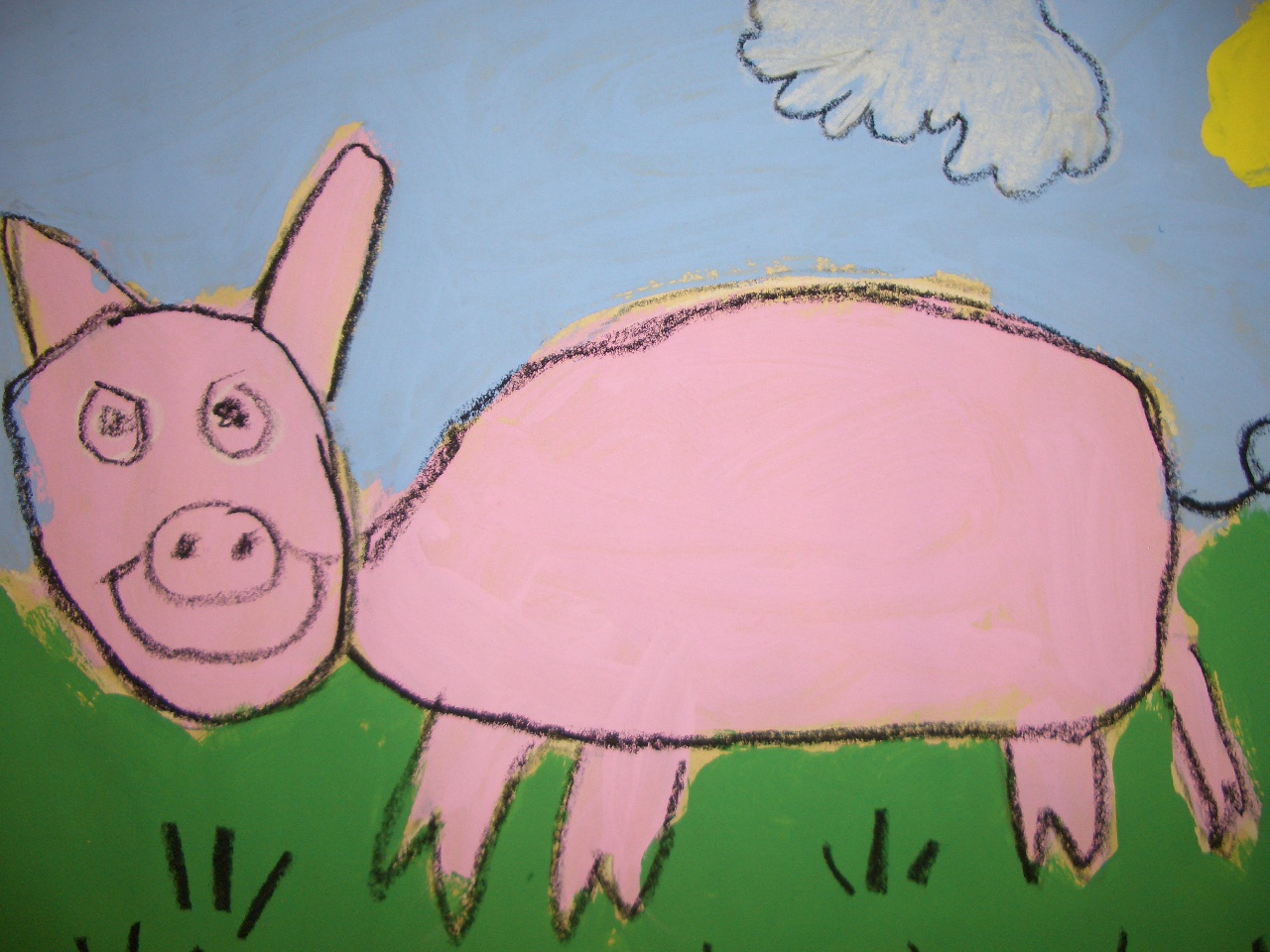 Satisfied Pig