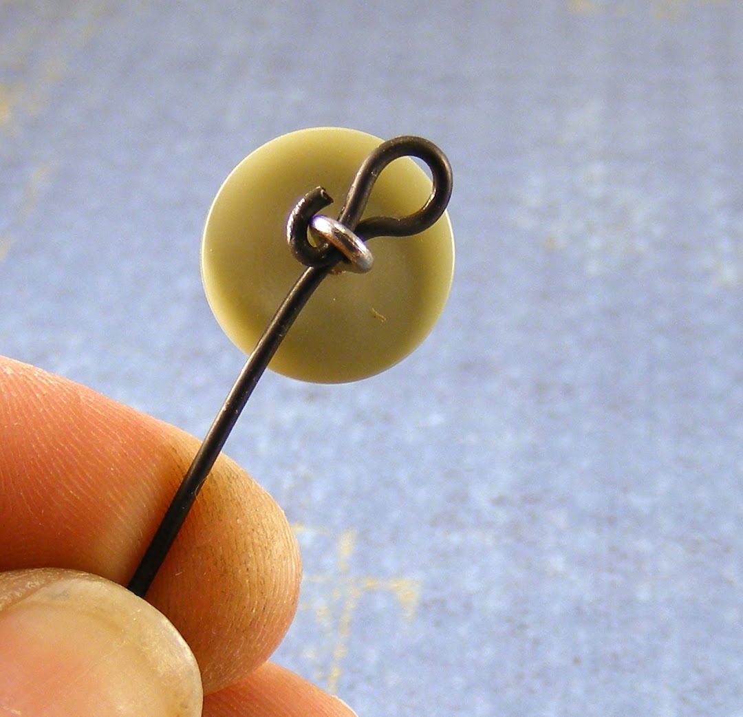 Hopemore Tutorial Making hook clasps from shank buttons