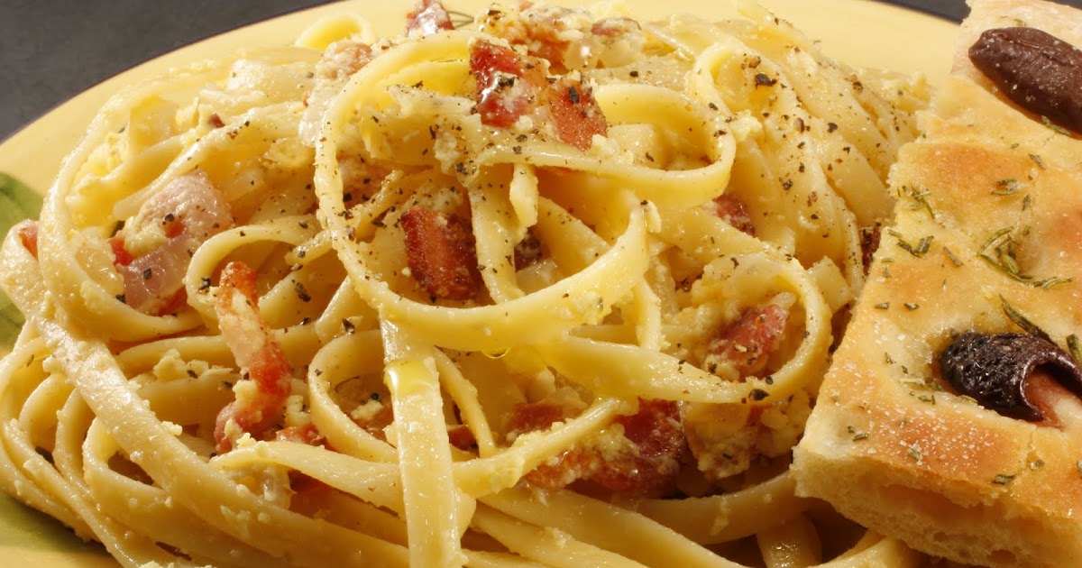 Chef Chuck's Cucina Chef Chuck's Fettuccine alla Carbonara