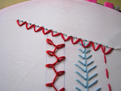 Back Stitch Embroidery