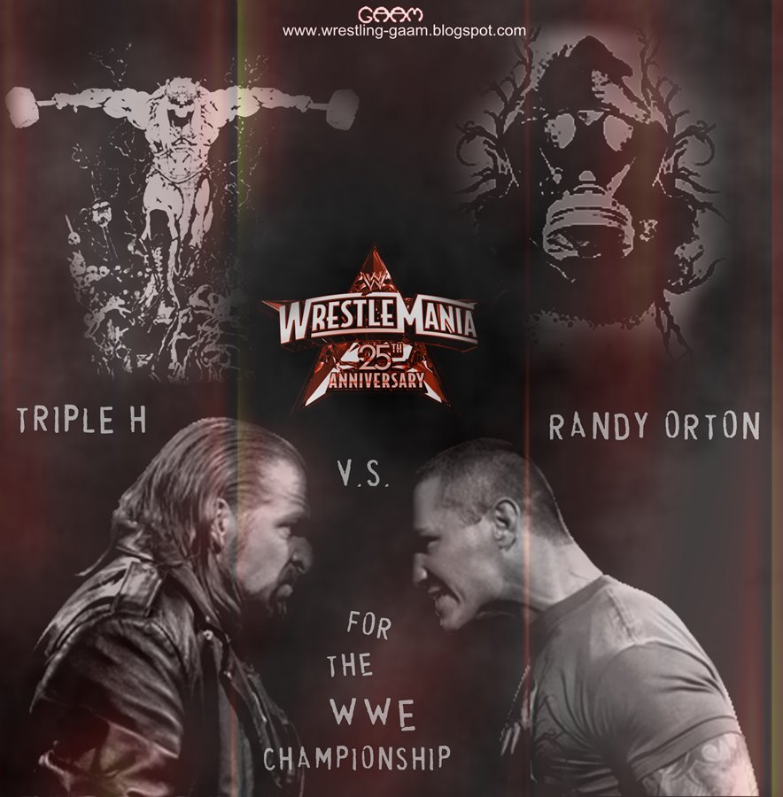 Wrestlemania 25-Triple H vs Randy Orton