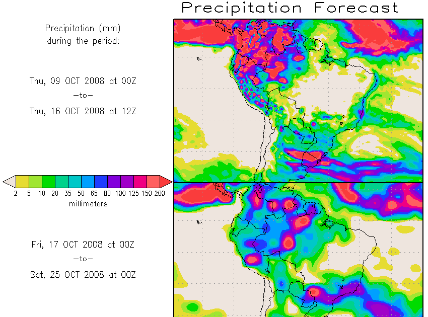 Meteorología de Buenos Aires Pronostico de Lluvias y Temperaturas los proximos 15 dias