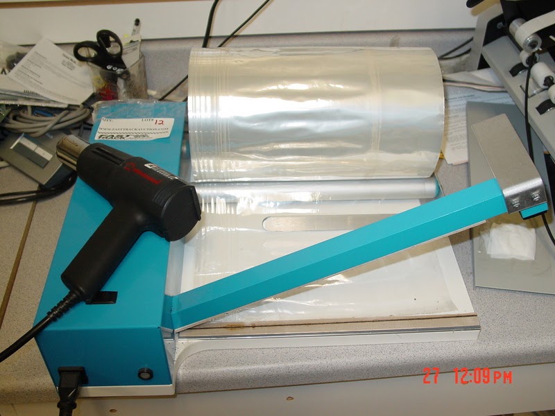 Restaurant Equipment Shrink Wrap Station with Heat Gun