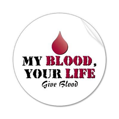 Blood Donor Sticker