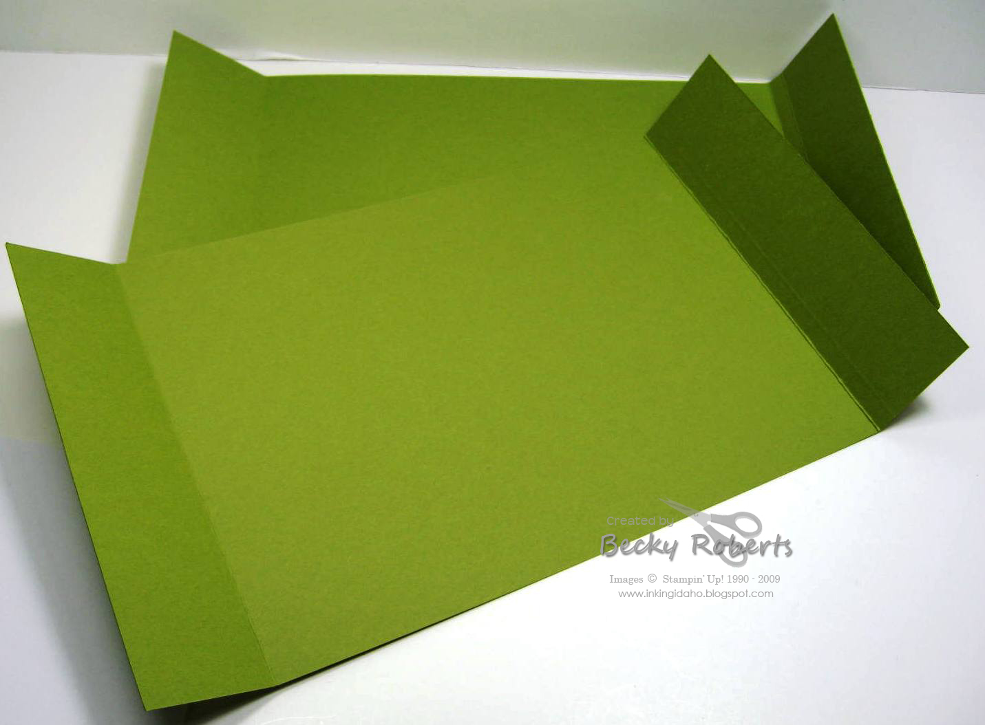 Inking Idaho Cake Mix Class Directions