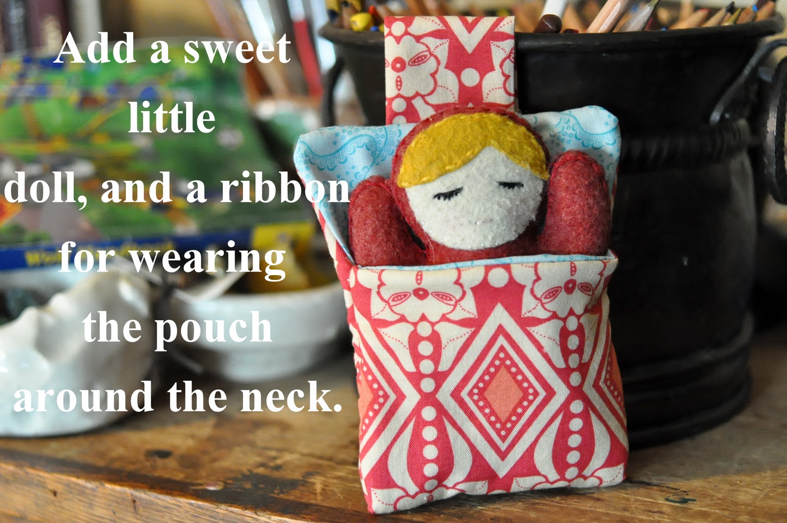 Pouch Necklace Tutorial
