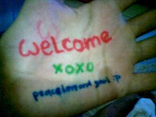welcome xoxo