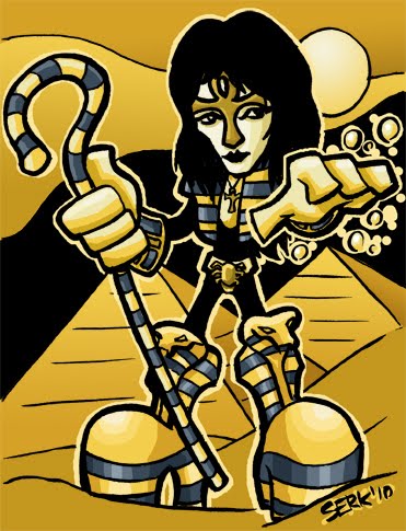 Serkworks Kiss Ankh Warrior Color