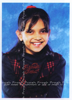 Rare childhood picture of Deepika padukone