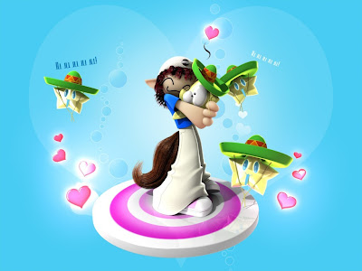 Cute and 3d Wallpaper