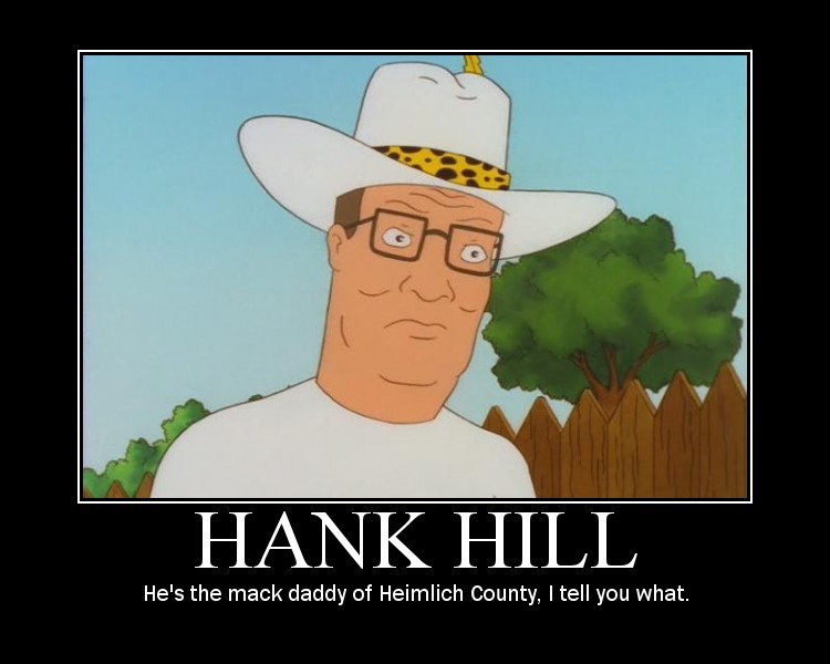 hank hill face