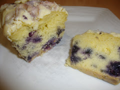 Budin de arandanos y chocolate blanco