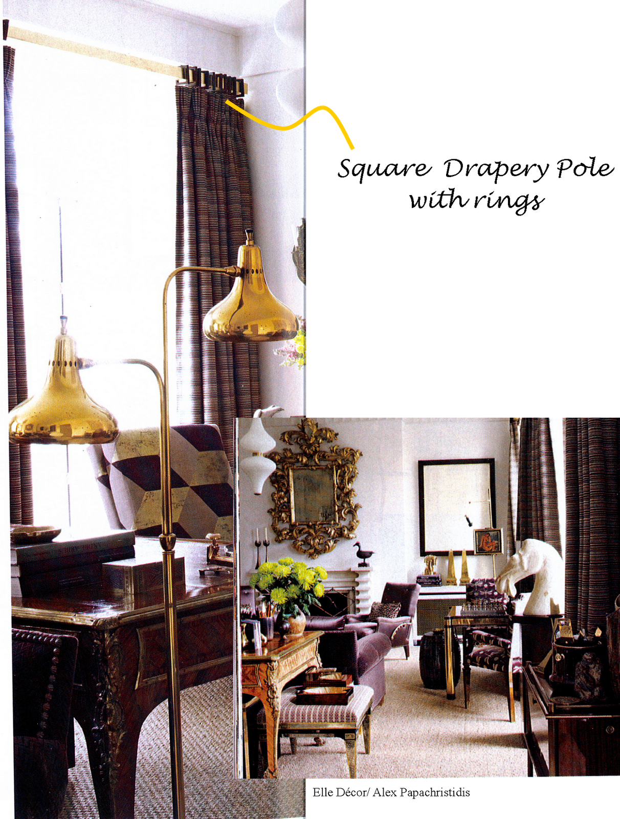 Finestra Decorative Hardware Illuminate With Drapery Hardware