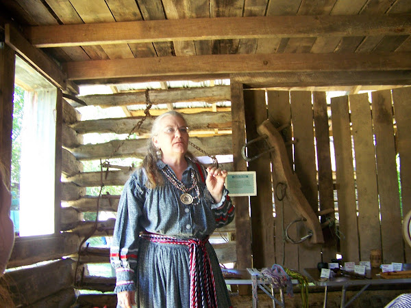 Carol Brown telling a Cherokee legend