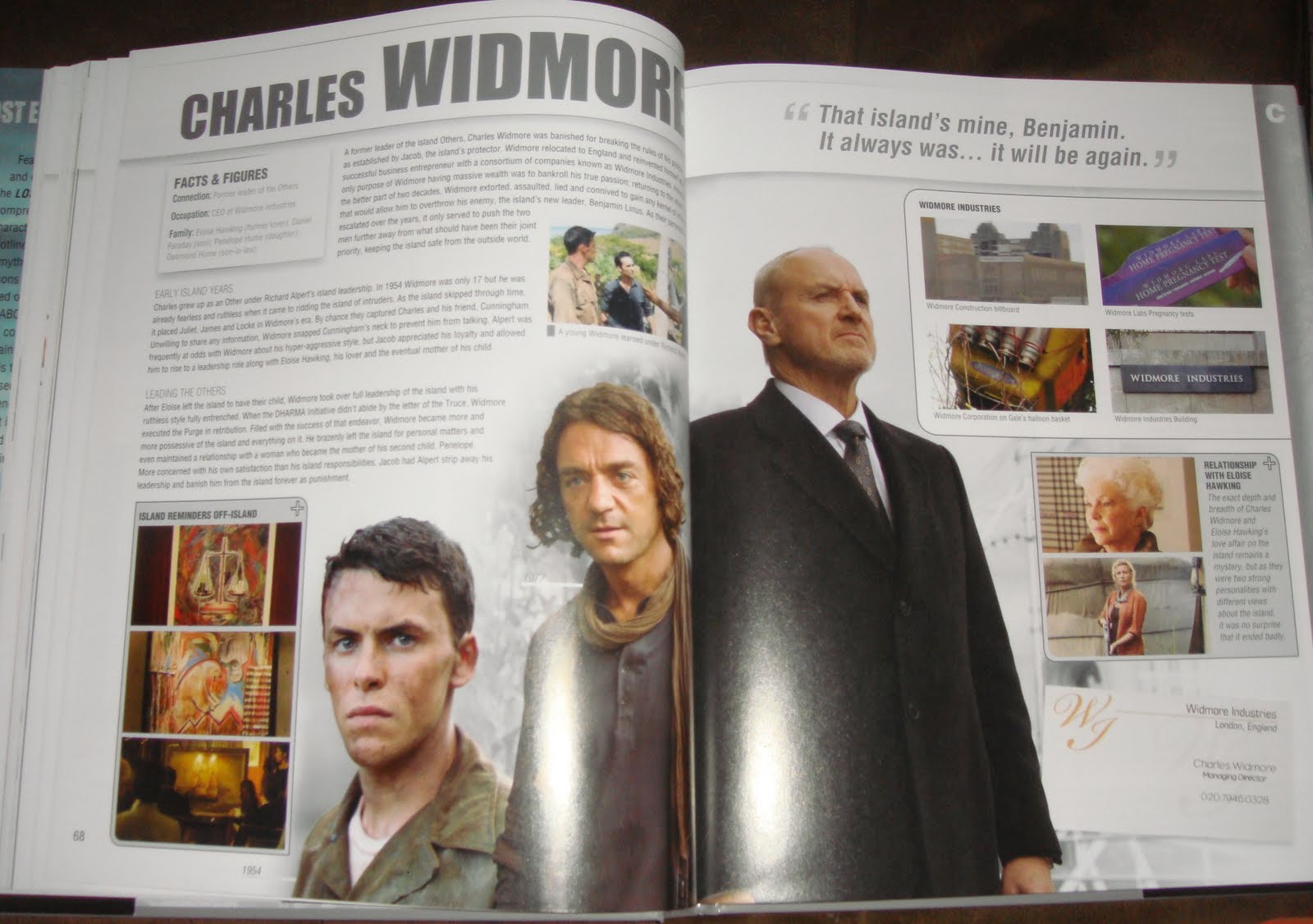 My Journey Through The LOST Encyclopedia Charles Widmore