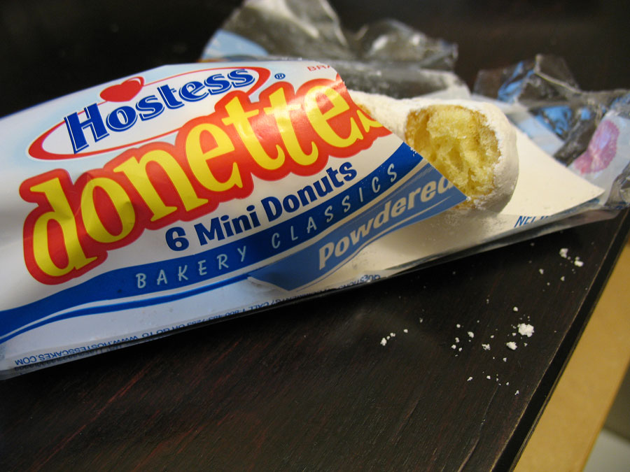 satisfying unsatisfying Hostess Powdered