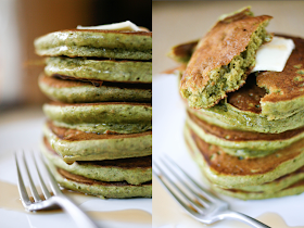Une Deux Senses Matcha Pancakes
