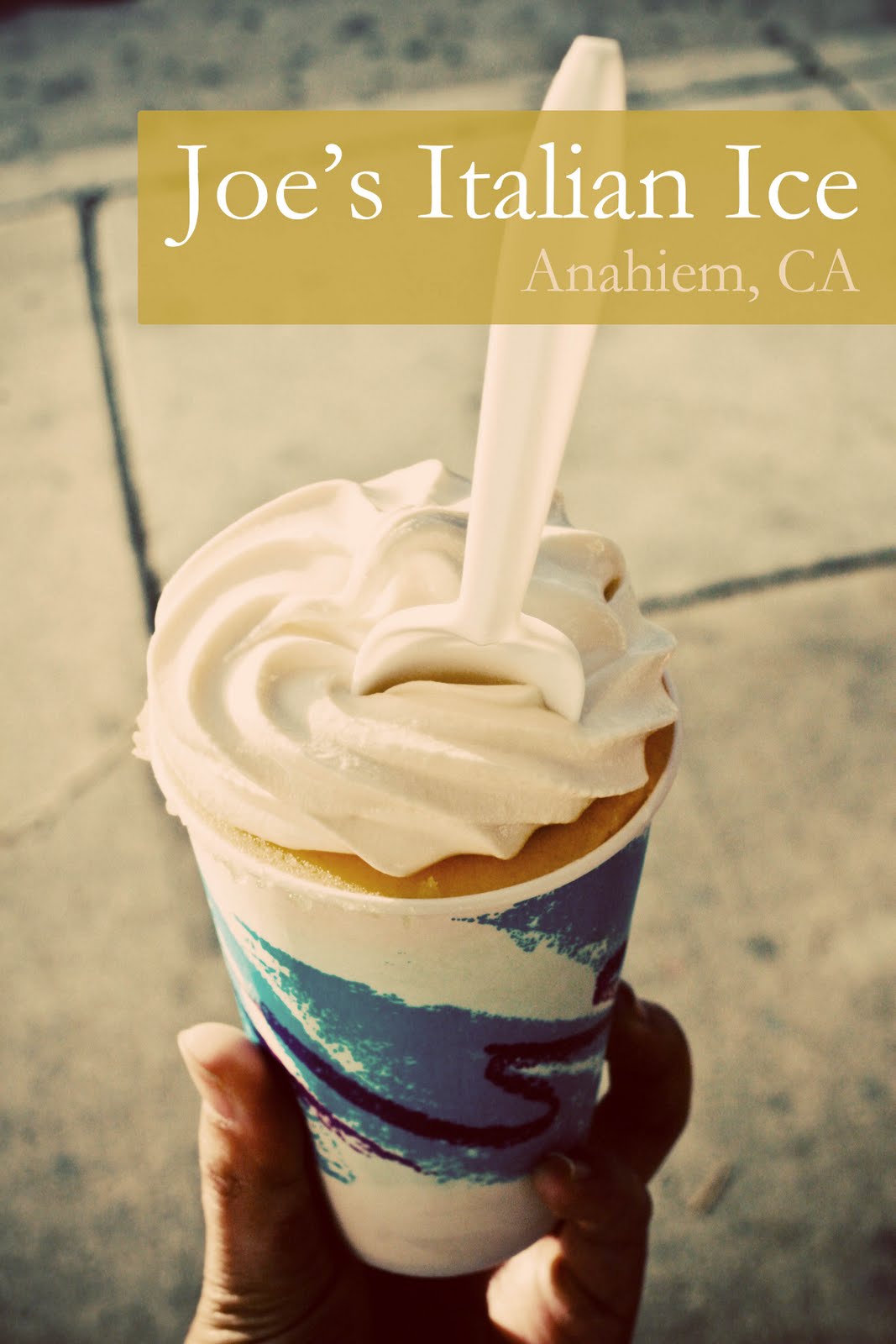 Unedeux senses Joe's Italian Ice {Anaheim, CA}