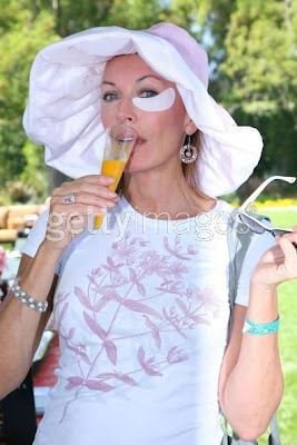 Taylor - you're alive!: Lesley-Anne Down supporting breast cancer research.