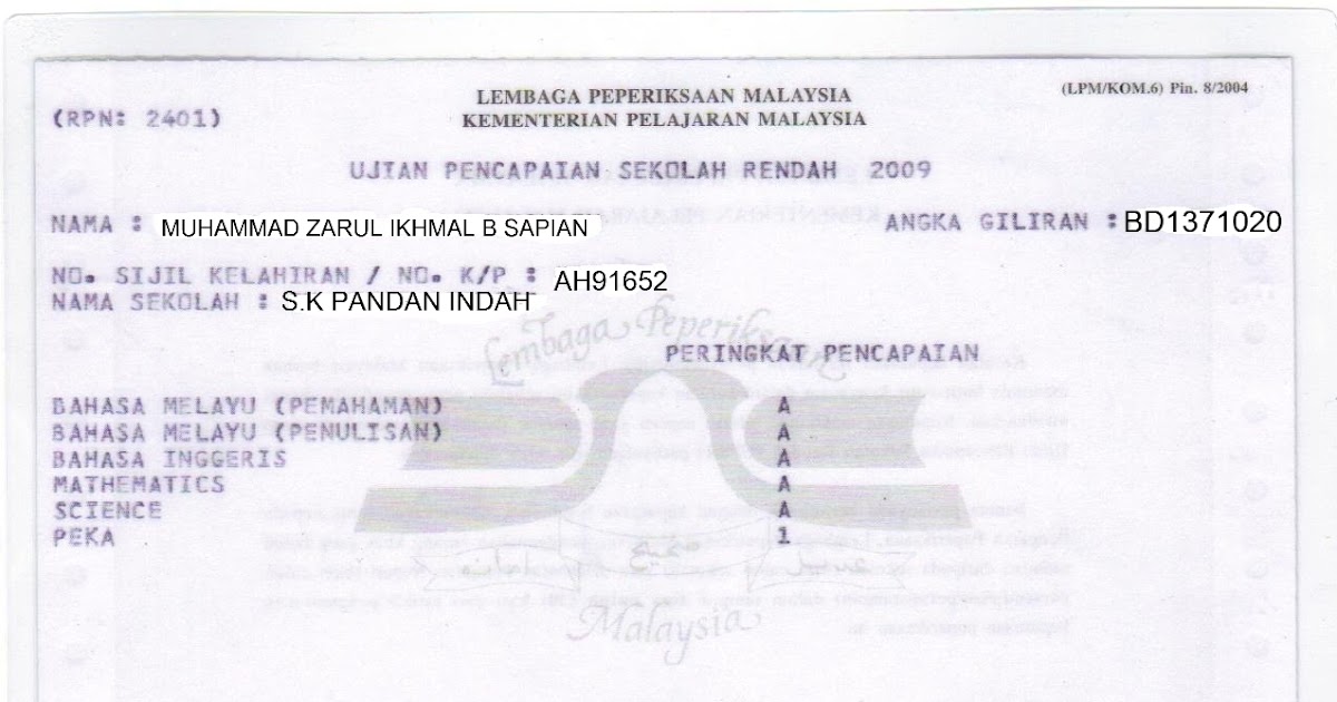 14+ Upsr Result Slip PNG Upsrgallery