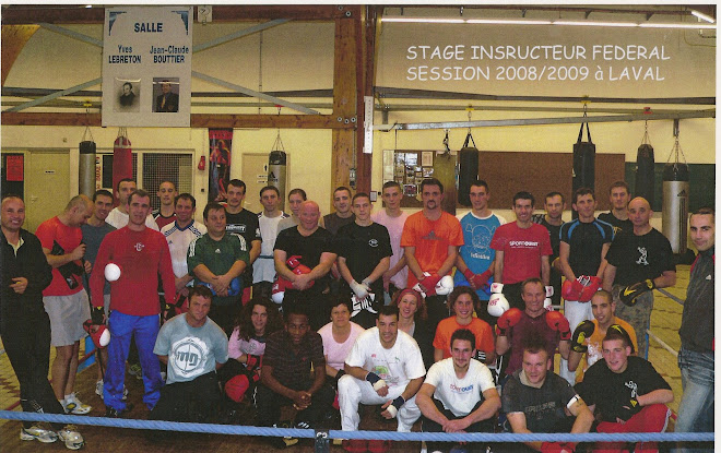 STAGE BOXE ANGLAISE INSTRUCTEUR FEDERAL