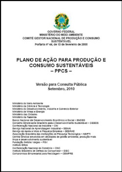 Plano de Ação para Produção e Consumo Sustentáveis
