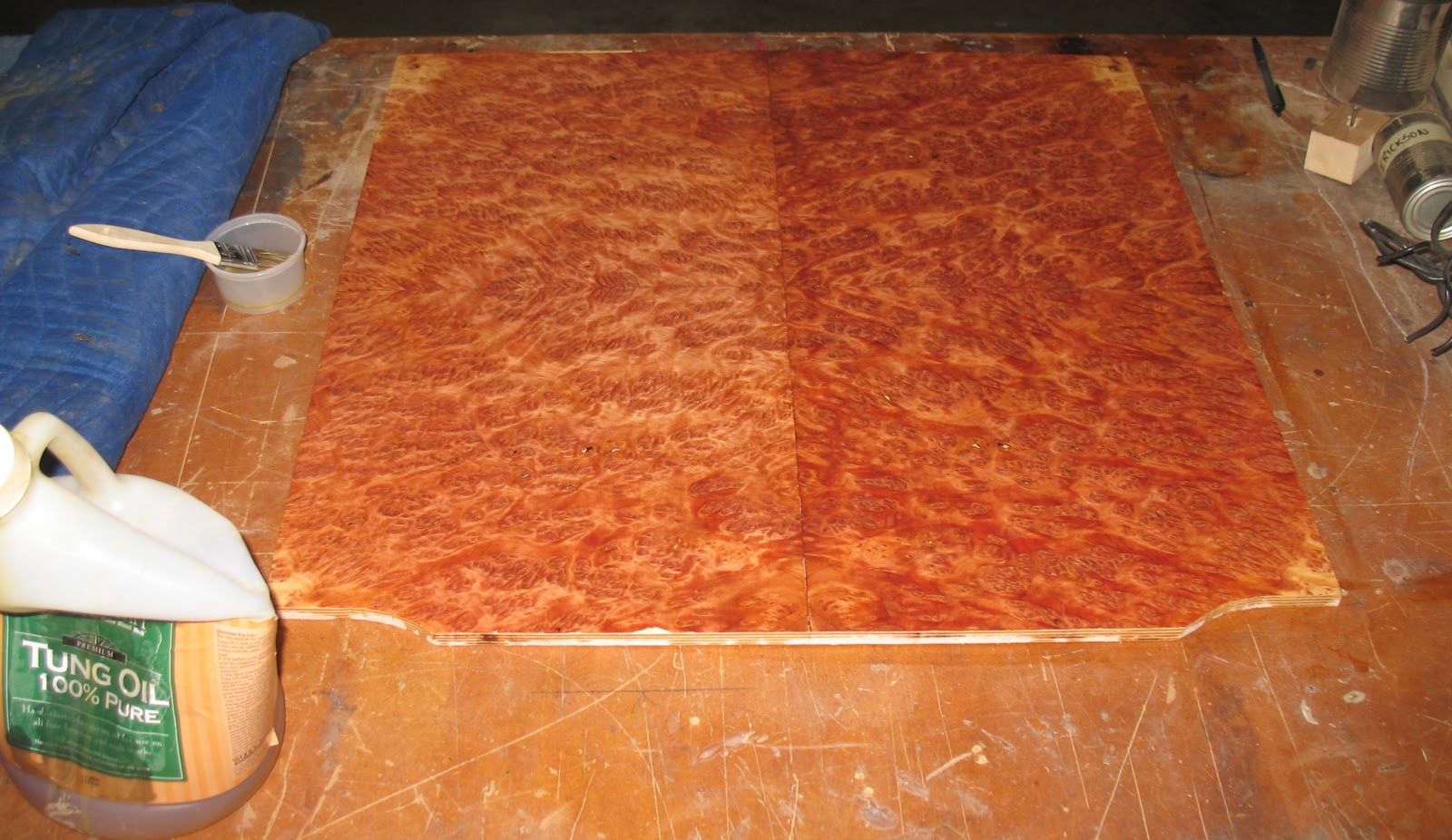 redwood burl veneer