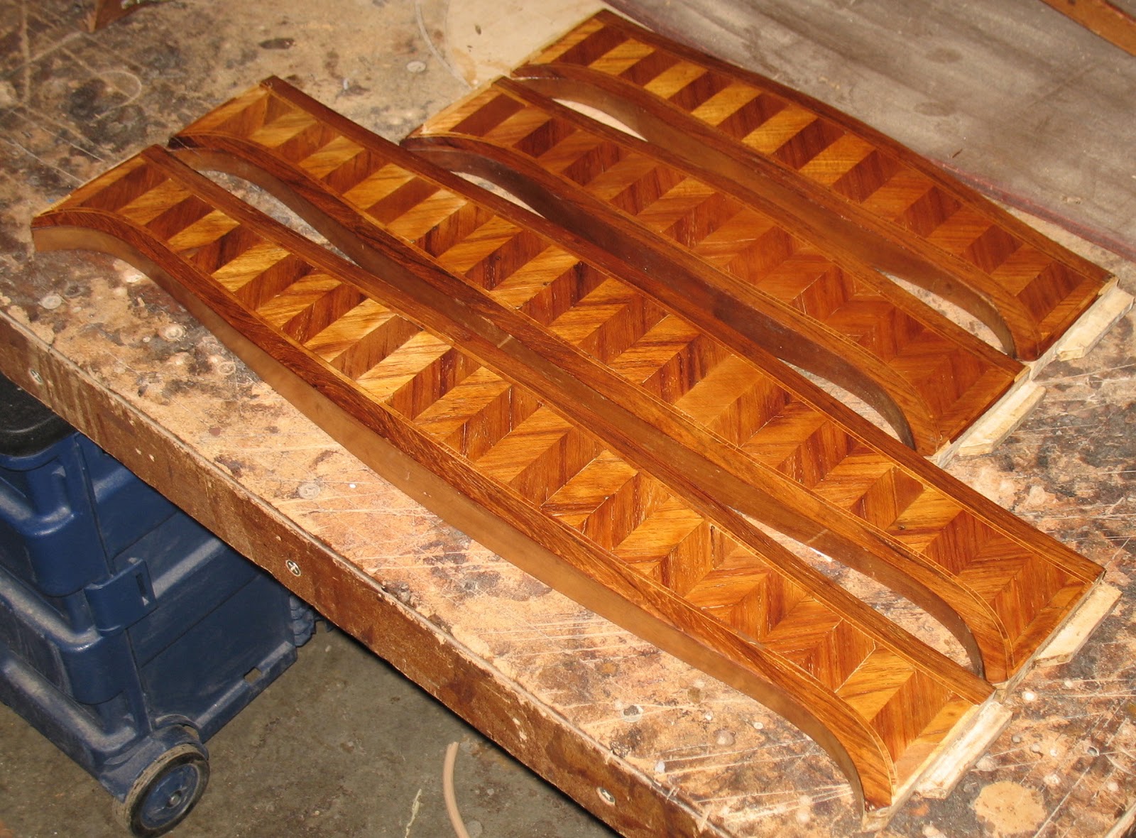 The Craftsman Masterful Veneer Work & Painting Skills